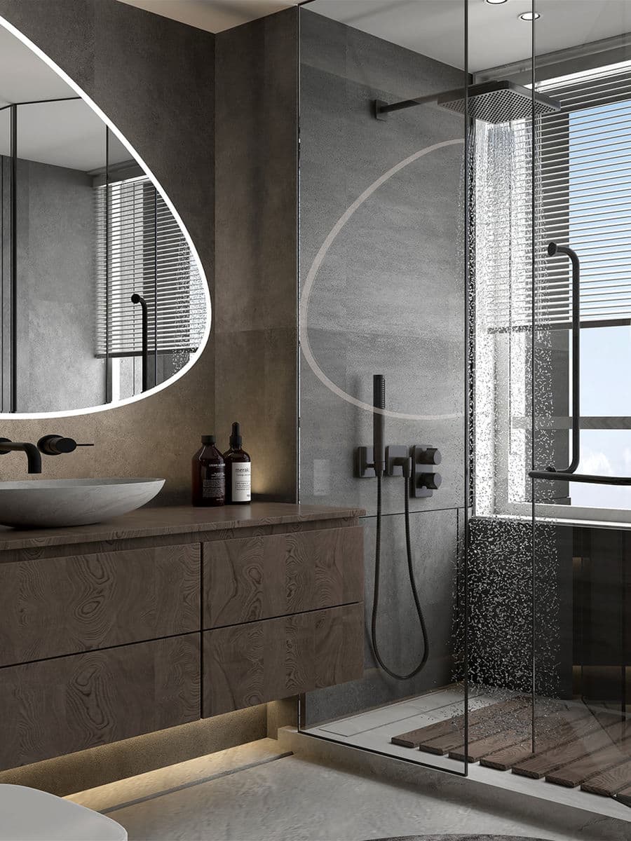 Minimal Luxury Bath