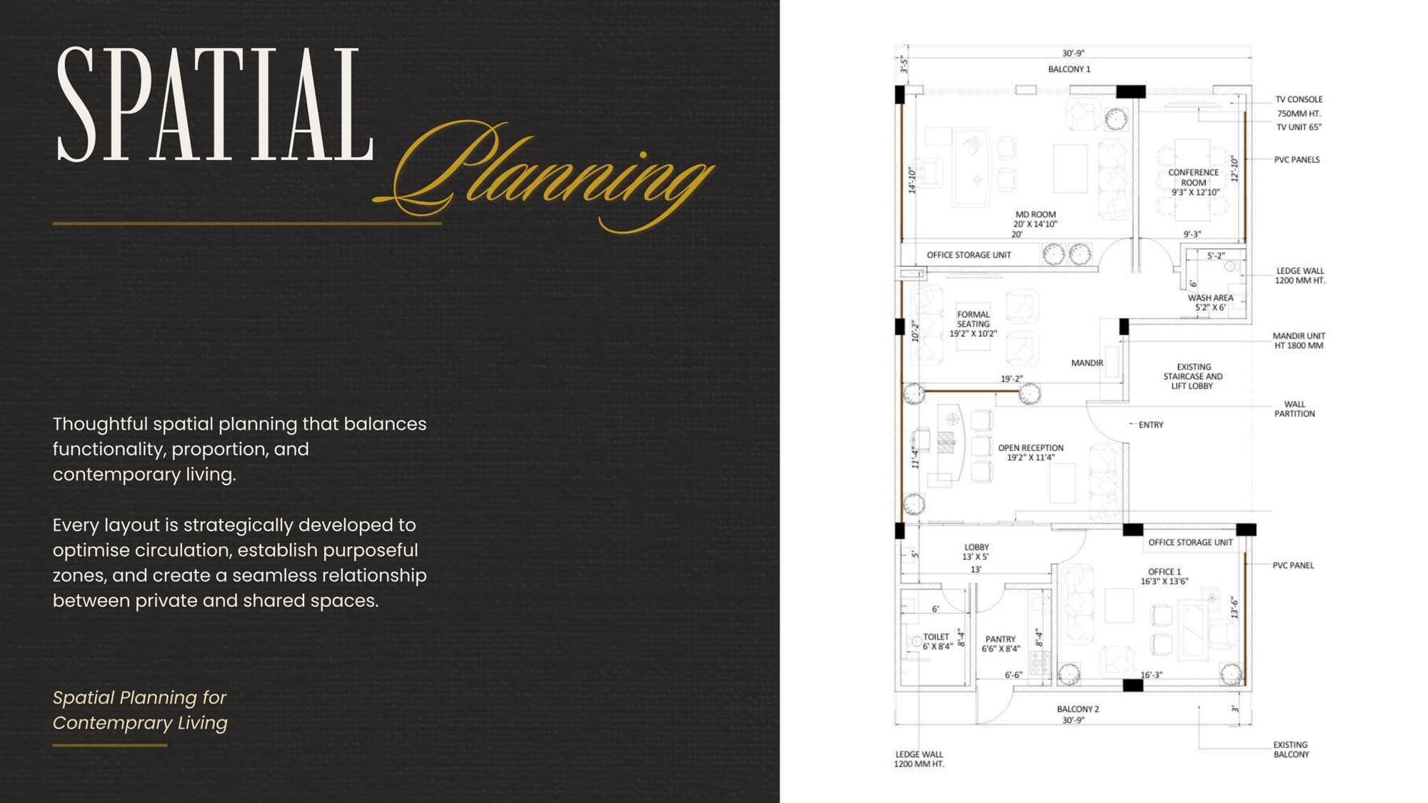 Builder Office, floor plan