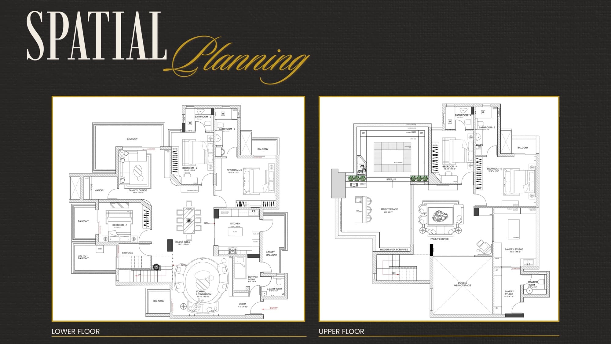 The Aureate Penthouse, floor plan